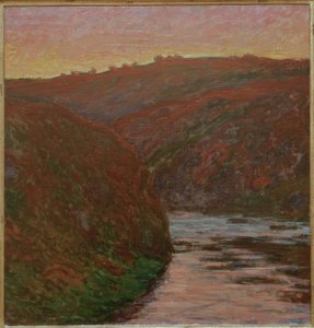 Creuse, coucher de soleil - Claude Monet